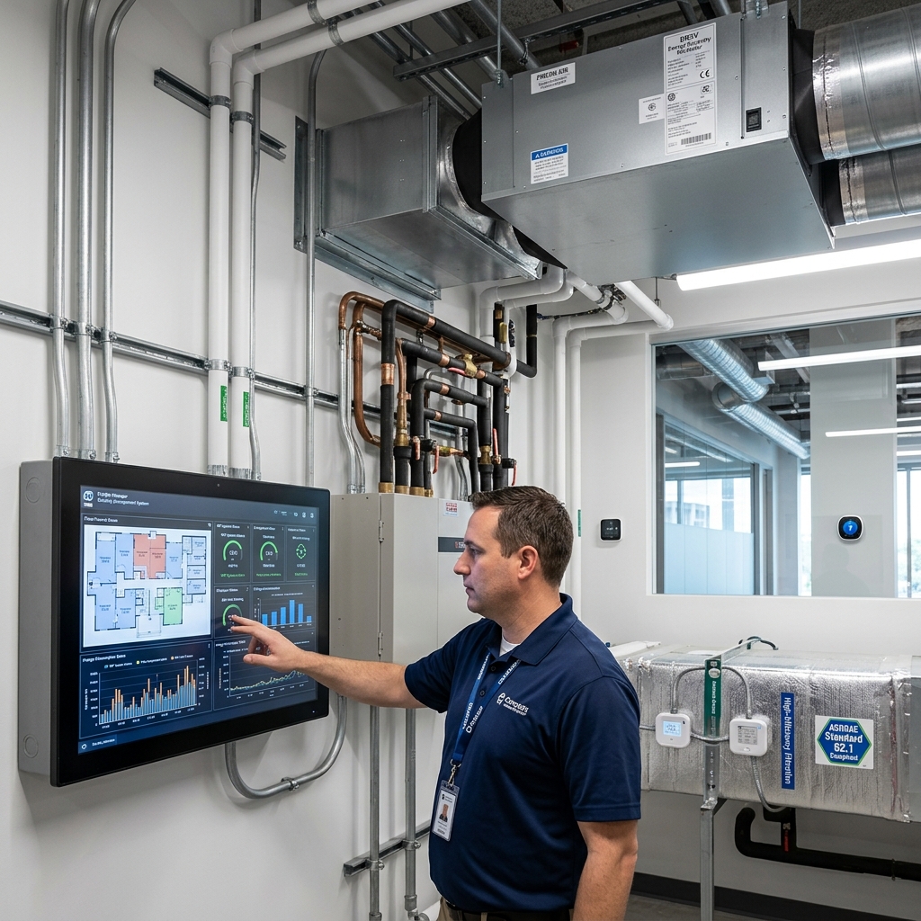 Modern smart HVAC systems